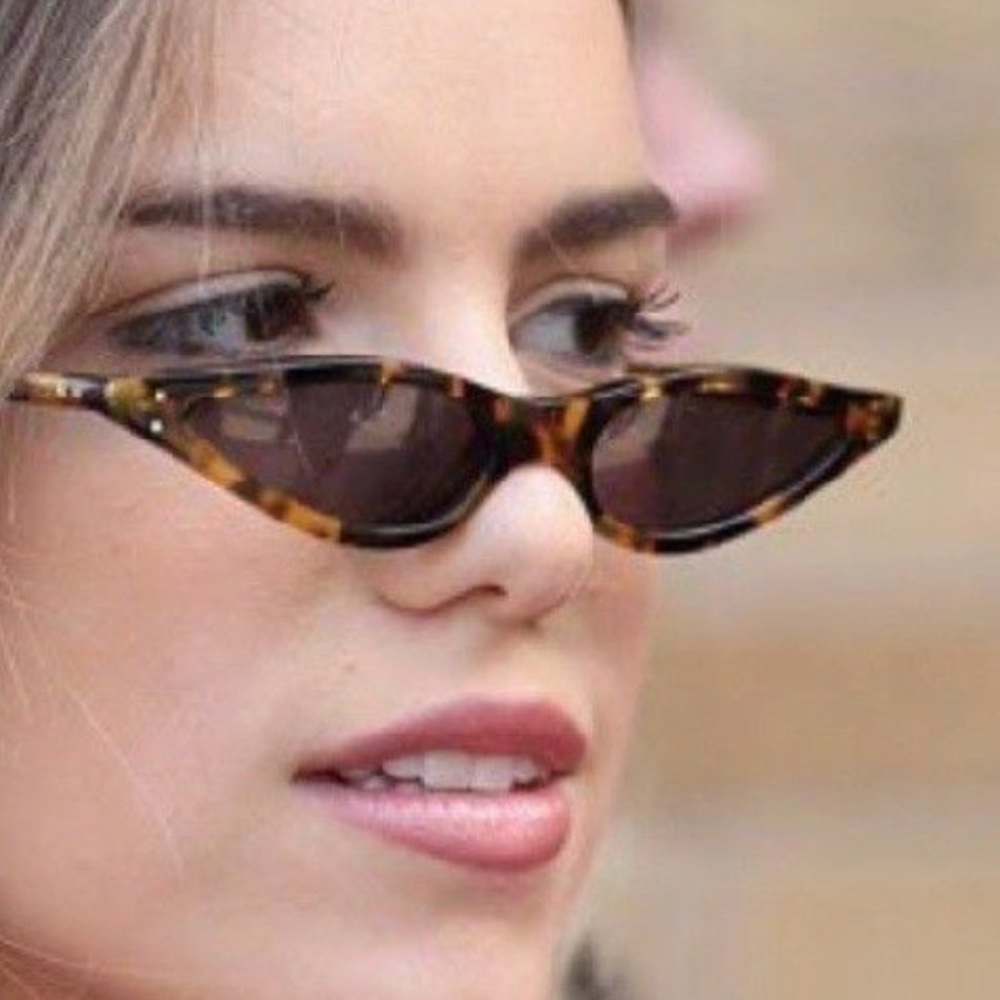 Small cat eye sunglasses